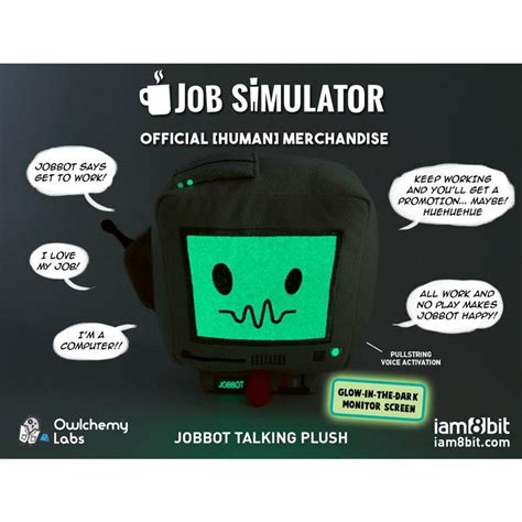 job simulator job bot plush